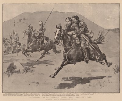 Kandidater til Victoria Cross, Plucky Dragoon Guards af William T. Maud